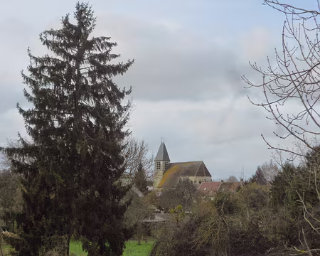 PXL015 Longuesse, église St-Gildard, fin XIIè s., syle gothique primitif