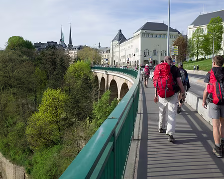 280 Promenade urbaine à Luxembourg