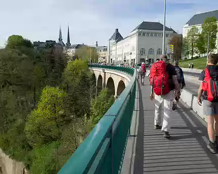 280 Promenade urbaine à Luxembourg