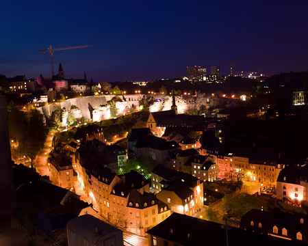 299 Visite nocturne de Luxembourg