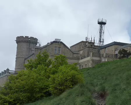 PXL018 Le Mont Aigoual - 1569m, arrivée sous la grêle