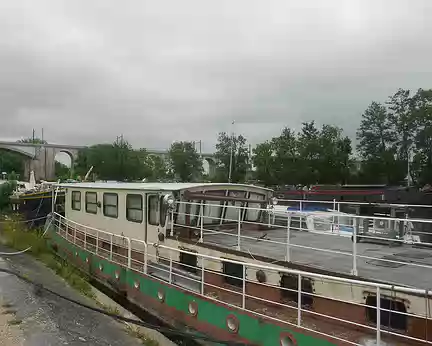 PXL000 St-Mammès, viaduc ferroviaire et canal du Loing.