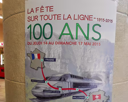 PXL001 Les 100 ans du tunnel du Mont d'Or long de 6 098 mètres (1915-2015)