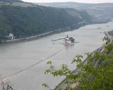 PXL059 le péage du château de Pfalzgrafenstein à Kaub