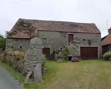 PXL050 Architecture rurale du Val de Saire, près de Barfleur, bâtiment agricole (XVIIè ou XVIIIè s.)