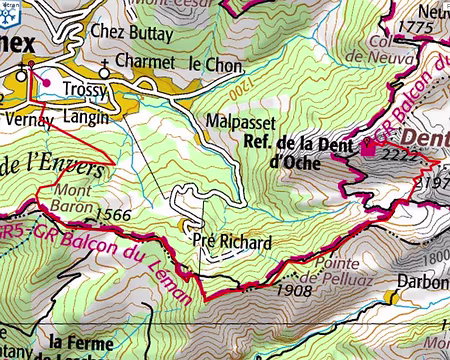 PXL000 De Bernex à la Dent d'Oche par la Tête de Fieux