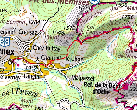 PXL054 Dimanche : Retour sur Bernex par le nord.