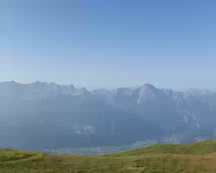 FM9A0996 Pour le moment, c’est une paisible traversée face aux Dolomites
