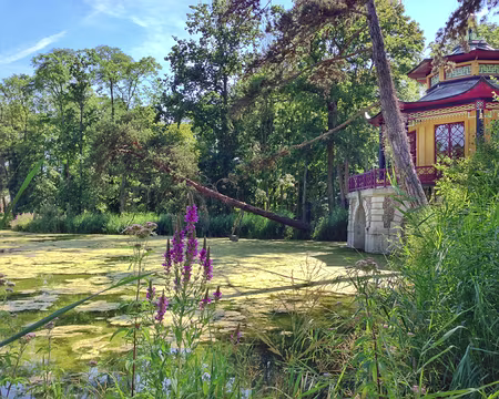 2 aout 2015 - 3 L’étang et le pavillon chinois de L’Isle Adam