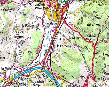 PXL019 Dimanche direction Cluny : 18 km + 400 m /- 750 m