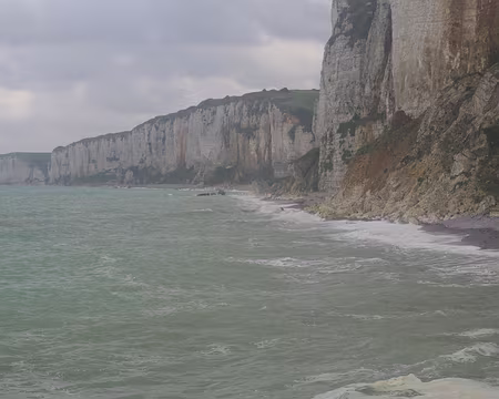 Depuis la plage d’Yport Depuis la plage d’Yport.