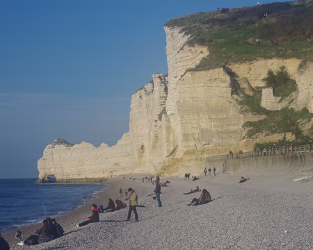 Dernier coup d’oeil à la mer avant de retrouver la grisaille et le métro Dernier coup d’oeil à la mer avant de retrouver la grisaille et le métro.