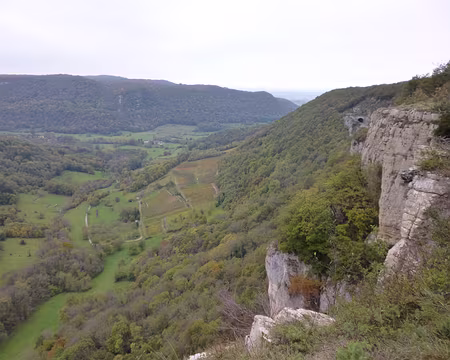 PXL019 ...de la Roche du feu, falaises calcaires