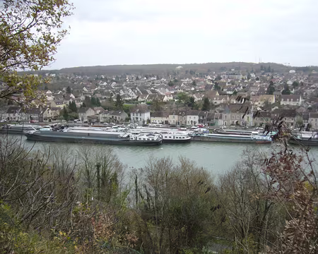 PXL009z1813 La Seine, rive droite