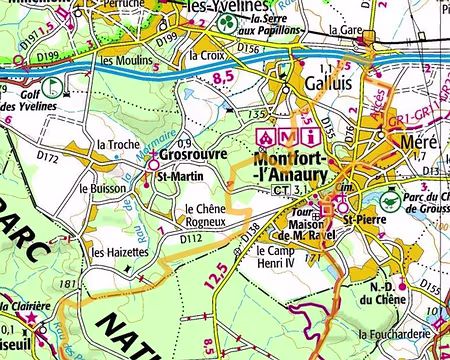 0 Une boucle au nord de Rambouillet