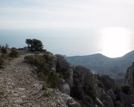 023 Sentier en balcon vers le col de la Candelle