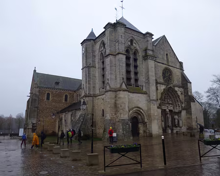 PXL002 Clocher (XIè et XIIè s.) et portail occidental de la nef