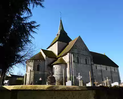 PXL032 Eglise Notre-Dame, XIIè s., de style roman, Autheuil