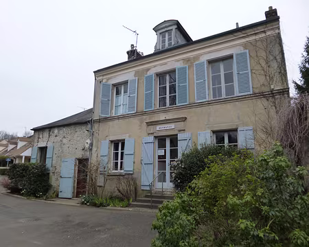 PXL019 Oratoire de Béthanie, maison de début du XIXè s., St-Rémy l'Honoré.