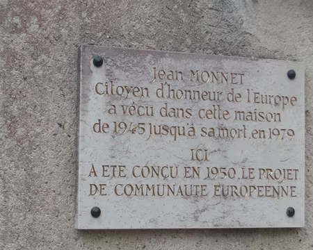 PXL014 Jean MONNET a vécu à Bazoches Sur Guyonne