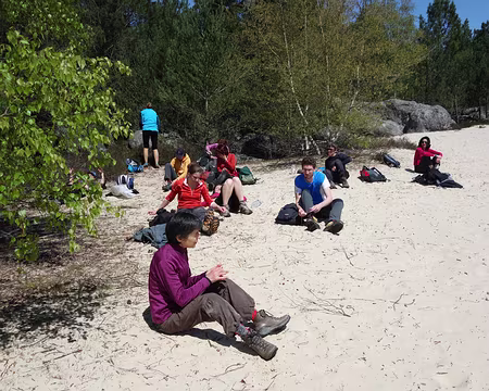 DSC00932 La première sieste de l'année, 1h30 de pause