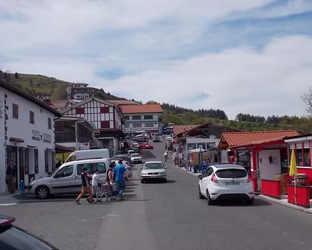 PXL013 Ventas du col d'Ibardin, à droite c'est la France, à gauche l'Espagne.