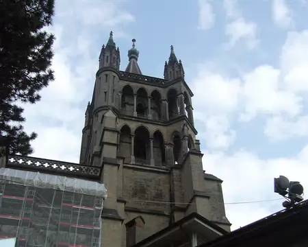 PXL014 La Cathédrale de Notre Dame de Lausanne (1170-1230) style gothique