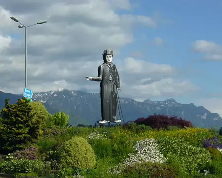 PXL038 Charlin Chaplin a vécu en Suisse de 1953 à 1977