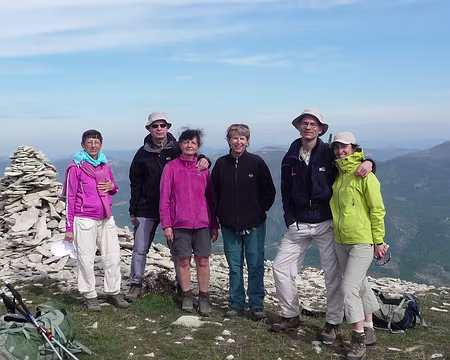 037 Photo du groupe au Sommet de l’Homme (1637m)