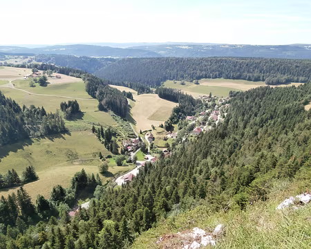 Jour 6 07072016 1557 (Danielle) vue du bélvèdère du Vion Billard