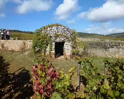P1020678 Cadole : cabane de vigne en pierres sèches.