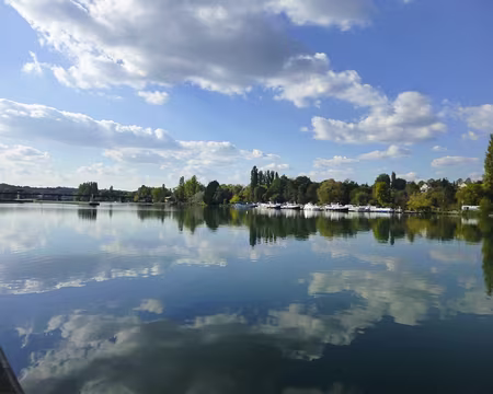 P1020617 La Seine près de Bois-le-Roi. Merci à Pascal pour cette magnifique rando-camping et à tous les autres organisateurs.