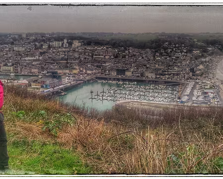 21 Fécamp(1) Vue, du Cap Fagnet.