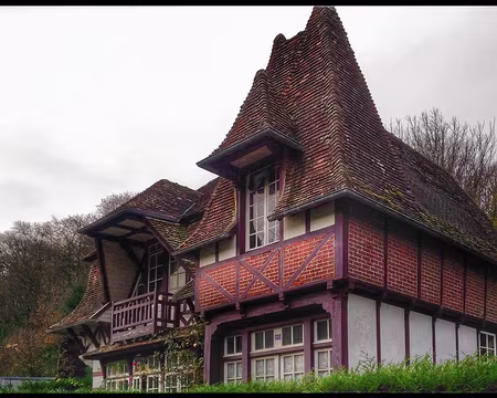 46 Étretat architecture balnéaire 1900 à Vaucottes
