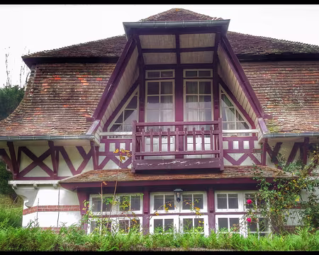 47 Étretat architecture balnéaire. Vaucottes