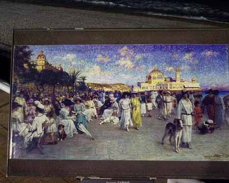 P1020968 Jetée-promenade en 1922 par le peintre Angelo Garino (1860-1945)