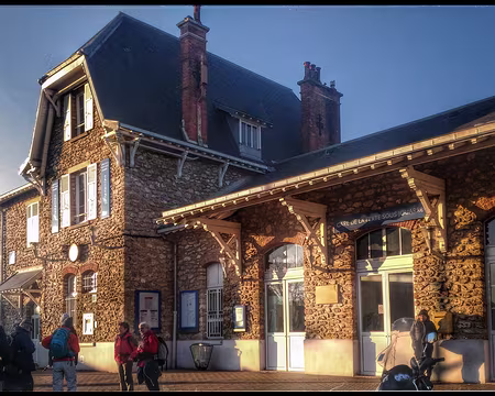 25 La Ferté sous Jouarre Brie 12 16-01 Gare 1850 de la Ferté sous Jouarre.