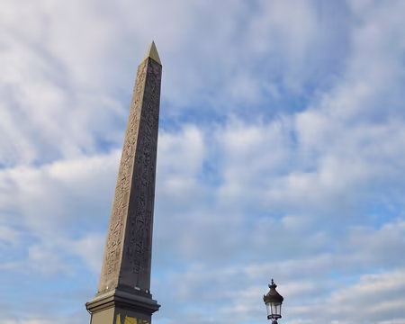 P1030460 L'obélisque de Louksor sur la Place de la Concorde.