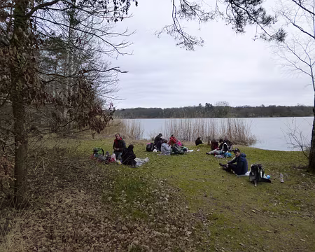 P1030817 Pause pique-nique au bord de l'étang de la Vallée