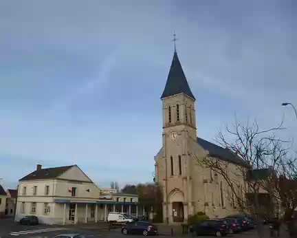 P1030861 Mairie et église St-Martin (1868), Ballancourt-sur-Essonne. Merci à Xavier