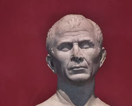 37 Buste présumé de Jules César trouvé ds le Rhône