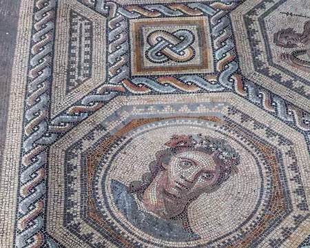 38 Mosaïques de villas romaines de la rive droite du Rhône