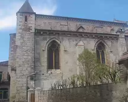 Cahors, l’église Saint-Urcisse dans un piteux état Cahors, l'église Saint-Urcisse dans un piteux état