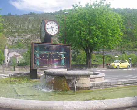 Cahors, horloge hydraulique (en panne) Cahors, horloge hydraulique (en panne)