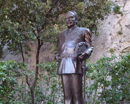 P1040190 Statue du Prince Rainier III de Monaco