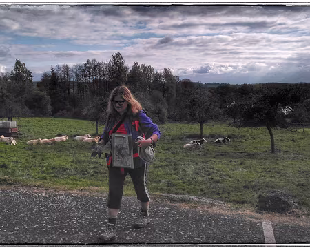 051 Arrivée au gîte-01 Arrivée au gîte