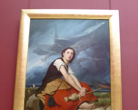 P1040522 Jeanne d'Arc écoutant ses voix