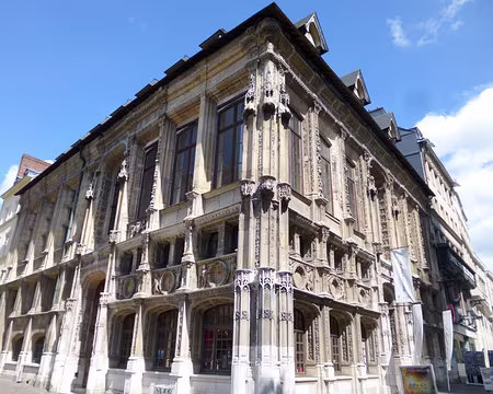 P1040614 Bureau des Finances, le plus vieux monument Renaissance (XVIè s.) de Rouen.
