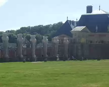 Les grilles du château de Vaux-le-Vicomte