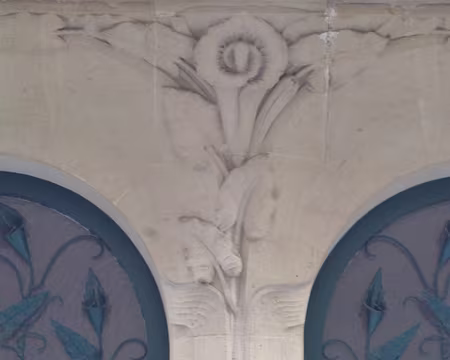 P1040975 Décor de fleur d'arum